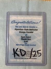 2025 Topps Chrome Kevin Durant Refractors Orange (RAW)