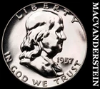 1957 Silver Franklin Half Dollar - Choice Gem Proof  Lustrous  #G8249