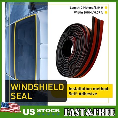 Truck Car Roof Windshield Rubber Seal Strip Trim Edge Molding Protector Guard 3M