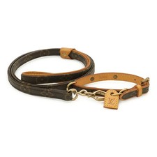 Louis Vuitton Monogram dog leash collar set - DUTY FREE to US and AUS