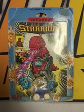 Starriors Trashers Deadeye with ORIGINAL PACKAGE and COMIC Tomy 1984