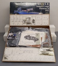 Pocher K72 1:8 Scale 1932 Rolls-Royce Phantom II Sedanca Coupe Model Kit EX/Box