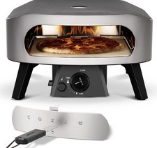 Forno Pizza Gas 13" Professionale Cozze Classic Pietra Cordierite Cottura 2 min 