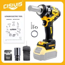 CISIVIS 500N.m Cordless Brushless Impact Wrench Bare Tool for DeWalt 20V