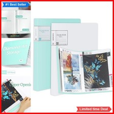 Diamond Painting Storage Book 2 Pack A3 30 Pockets 60 Pages Portfolio Folder