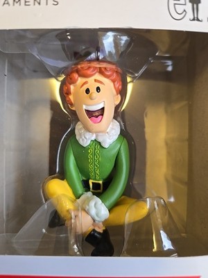 2025 HALLMARK WARNER BROTHERS ''BUDDY THE ELF'' CHRISTMAS ORNAMENT NEW IN BOX
