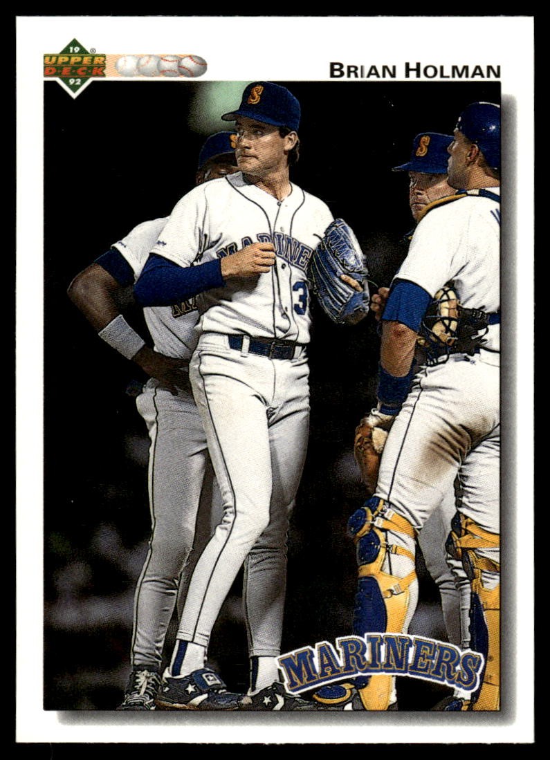 1992 Upper Deck #595 Brian Holman