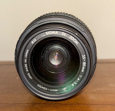 Sigma DL Zoom 35-80mm 1:4-5.6 Lens