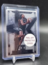 2025 WNBA Panini Impeccable Metal Stainless Stars SP /99 Jackie Young #18 Aces