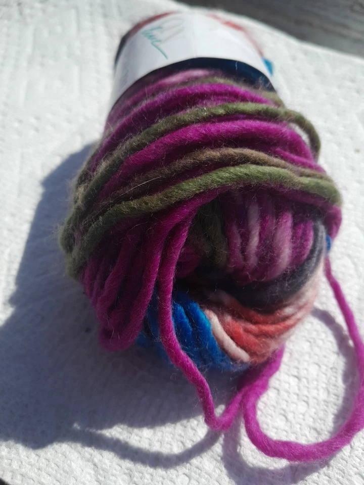 Online Multi-Colored Self Striping Wool Yarn! Super Soft & Ready For Your Ideas! - Image 2 of 4