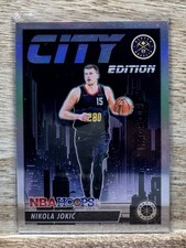 2023-24 Nba Hoops Premium Stock - City Edition Nikola Jokić #13 Prizm - Nuggets