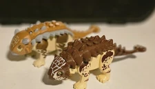 NEW Jurassic World Large + Young Ankylosaurus Custom Lego Dinosaur Figure 75941