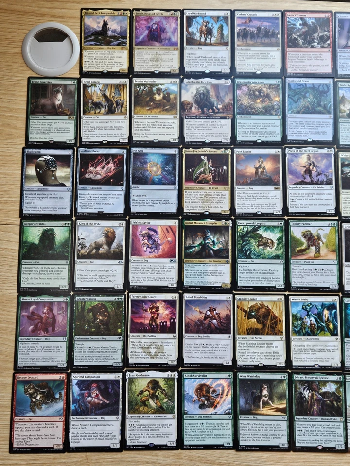 Custom Commander Deck ~ Fangs of Fellowship ~ Rin and Seri, Inseparable - Image 2 of 4