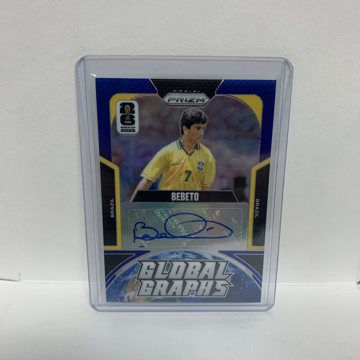Panini Soccer Brazil Original Autographed Sports Trading Cards