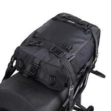 Waterproof Motorcycle Tail Bag 20L Motorbike Rear Rack Storage Bag Saddle Pan...