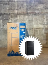 NEW Arctic King 3.2 Cu Ft Compact Mini Fridge w/ Freezer – Black