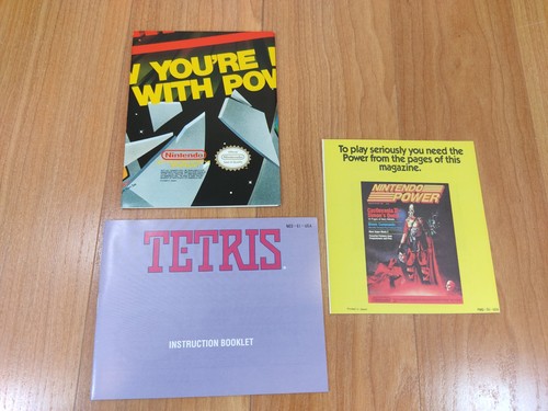 MINTY BOX complete CIB Tetris in nintendo nes VERY CLEAN Nice collector quality - Picture 13 of 24