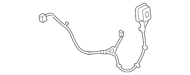 Genuine GM Harness Assembly-Rear S/D Dr Wrg 20826980