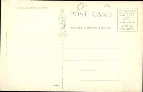 ATLANTIC CITY, Steel Pier, New Jersey; Hand Tinted Real Photo Postcard; N Mint - Bild 2 von 2