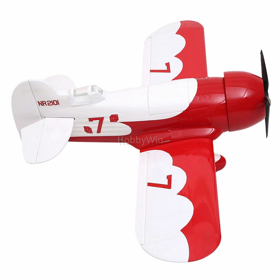 Gee Bee 1036mm Fiberglass Wood RC Model Airplane Sporter KIT without