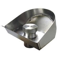 Alloy Fuel Tank Filler & Splash Bowl With Screw Cap for Aluminium Tanks RD1958