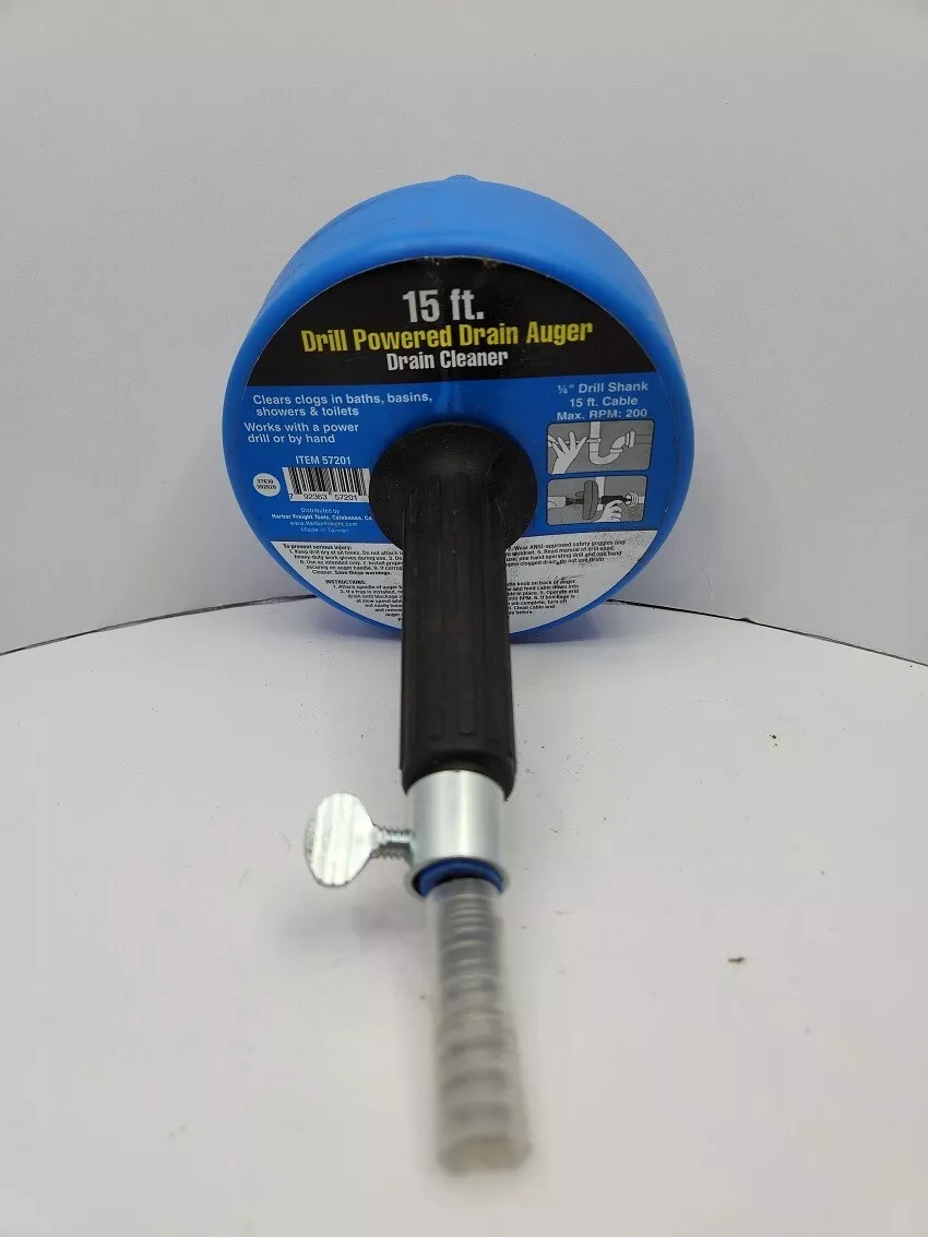 Drill Master 15 ft. Drain Cleaner JJ307166