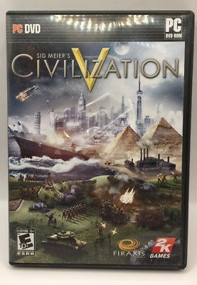 Sid Meiers Civilization V PC CD-Rom Firaxis 2012