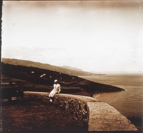 PORTOGALLO Madeira La Costa Del Mare Stereo Piastra Di Vetro C1930