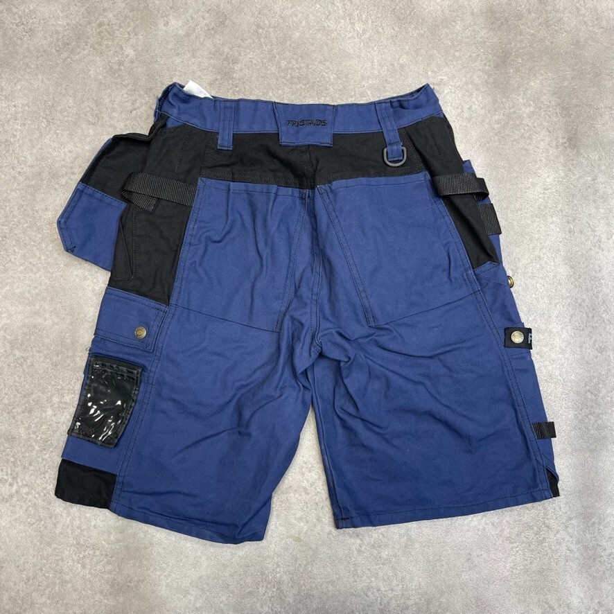 C44 Cargo Shorts Mens Baggy Outdoor Workwear Carpenter Pant, Navy, 30" image 2