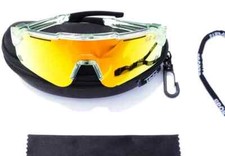 Children Baseball Sunglasses for softball 7-11U Polarized, Case, strap, cloth.