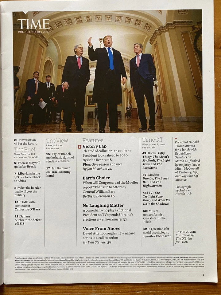 Donald Trump Reboot Just Singin’ Zelensky Ukraine B Eilish Time Magazine 2019 - Image 2 of 4