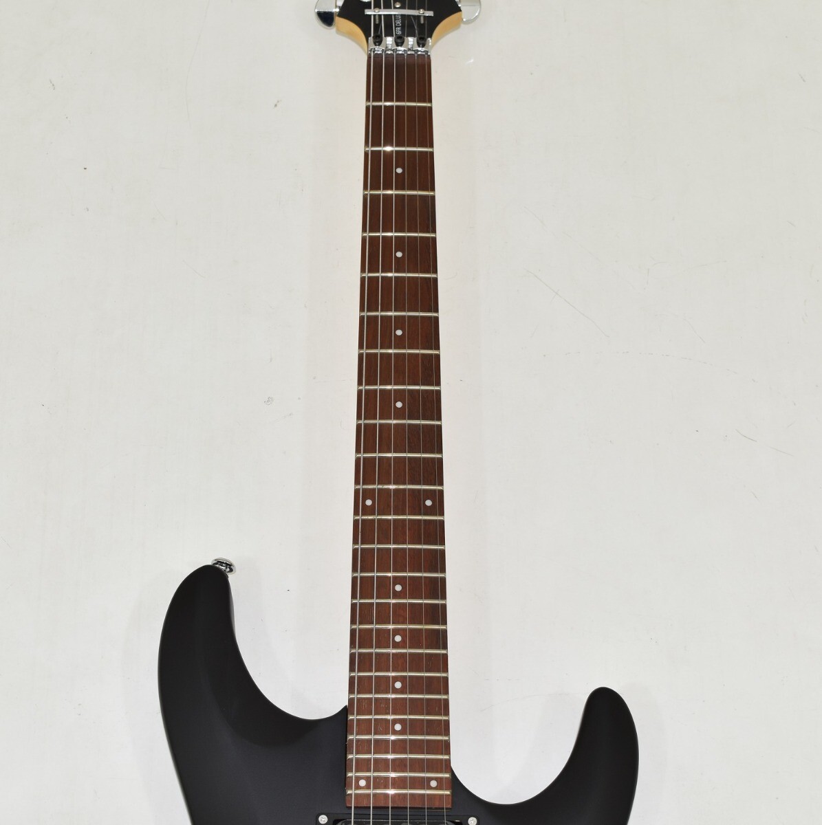 Schecter C-6 FR Deluxe Electric Guitar Satin Black B-Stock