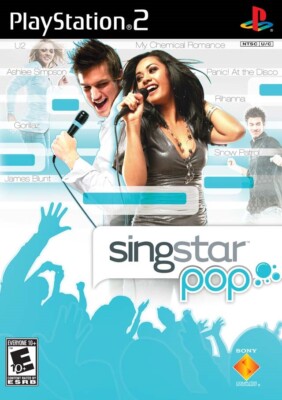 SingStar: Pop - Playstation 2 Game Complete
