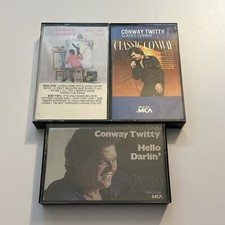 Conway Twitty Hello Darlin Classic Volume Two Music Cassette Tape Lot Vintage