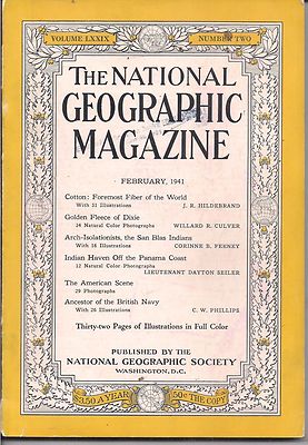 national geographic-FEB 1941-COTTON:FOREMOST FIBER OF THE WORLD.