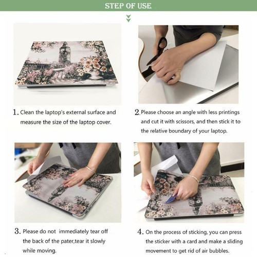 12" 13" 13.3" 14" 15" Laptop Skin Sticker Protector Cover for Laptop Notebook - Picture 5 of 7