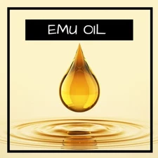 100% PURE ORGANIC EMU OIL - Triple Refined - 2oz to 32oz - Anti-Aging/Wrinkle