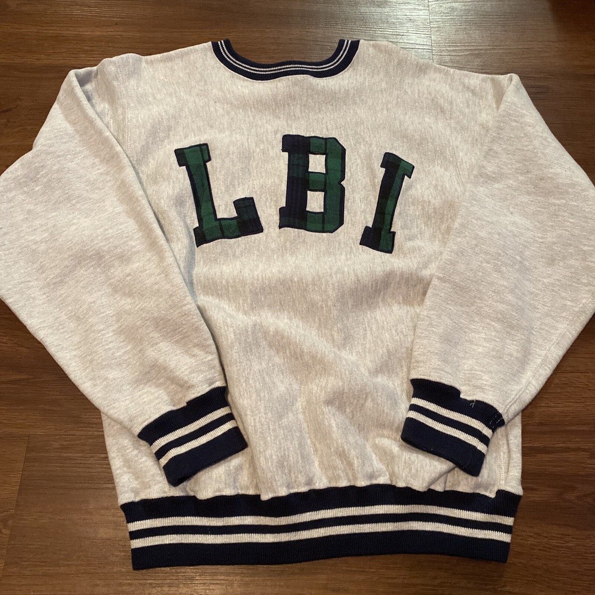 Vintage Champion Reverse Weave LBI Long Beach Island