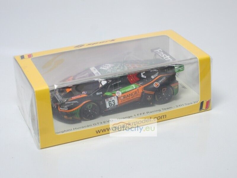 Spark Models LAMBORGHINI HURACAN GT3 EVO - N63 - ORANGE 1 Spark Models LAMBORGHINI HURACAN GT3 EVO - N63 - ORANGE 1