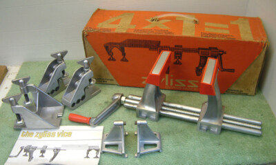 Zyliss 4x1=1 Swiss Made 4 in 1 Bench Vice Portable Clamp +Original