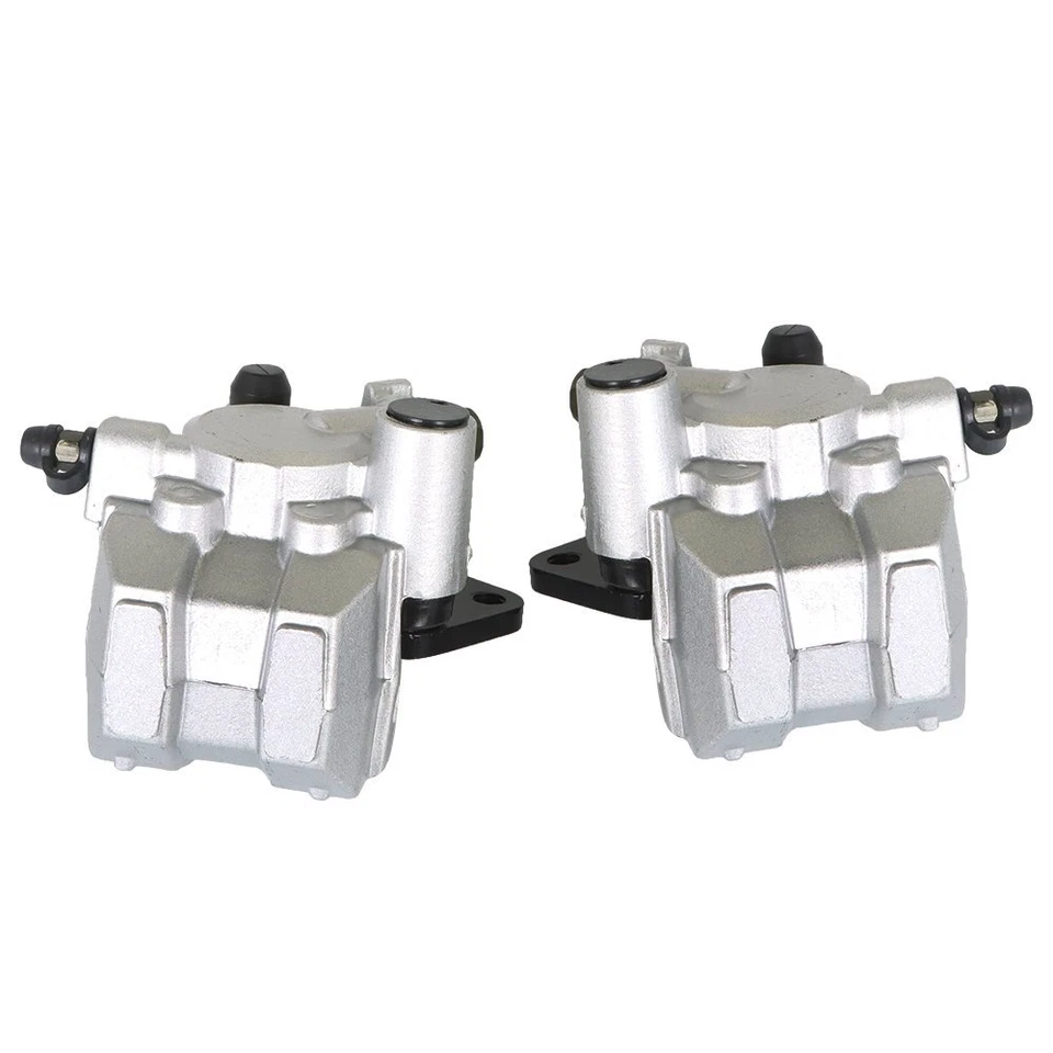 Pinzas de freno delanteras rotores de freno para Yamaha Grizzly 350 YFM350G 2007-2012 ATV Foto 4 de 4