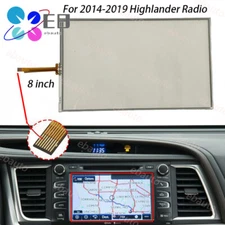 8" Touch Screen Glass Digitizer for Toyota Highlander Radio LA080WV2 (TD)(03)