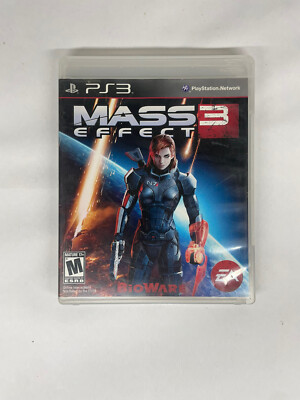 Mass Effect 3 (Sony PlayStation 3, 2012) CIB Complete Manual