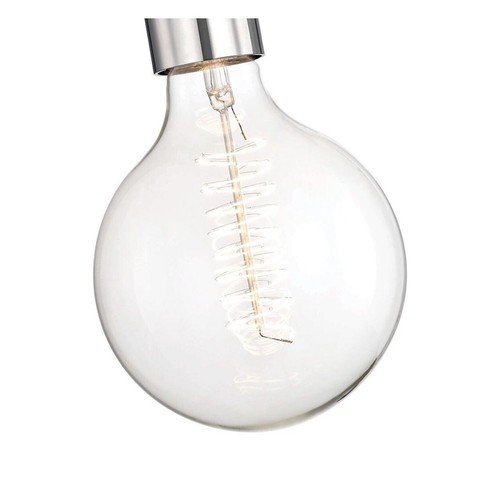 Mitzi by Hudson Valley H109101B-PN Ava 1-Light Polished Nickel Wall Sconce Light - Picture 2 of 12