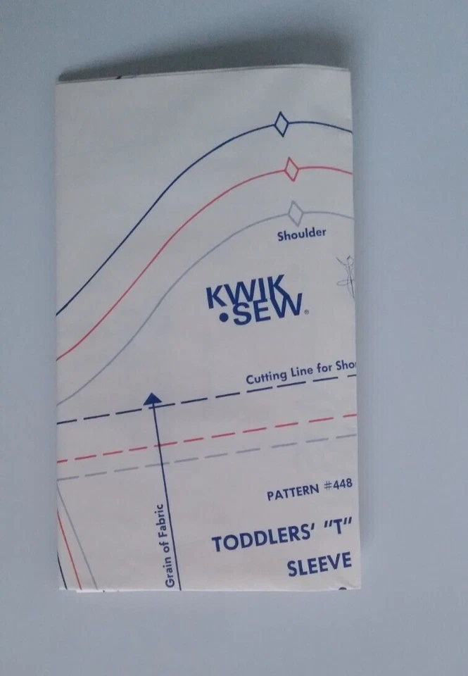KWIK SEW #448 CHILD SIZES 1-2-3 T-SHIRTS PANTS AND SHORTS PATTERN UNCUT - Image 4 of 4