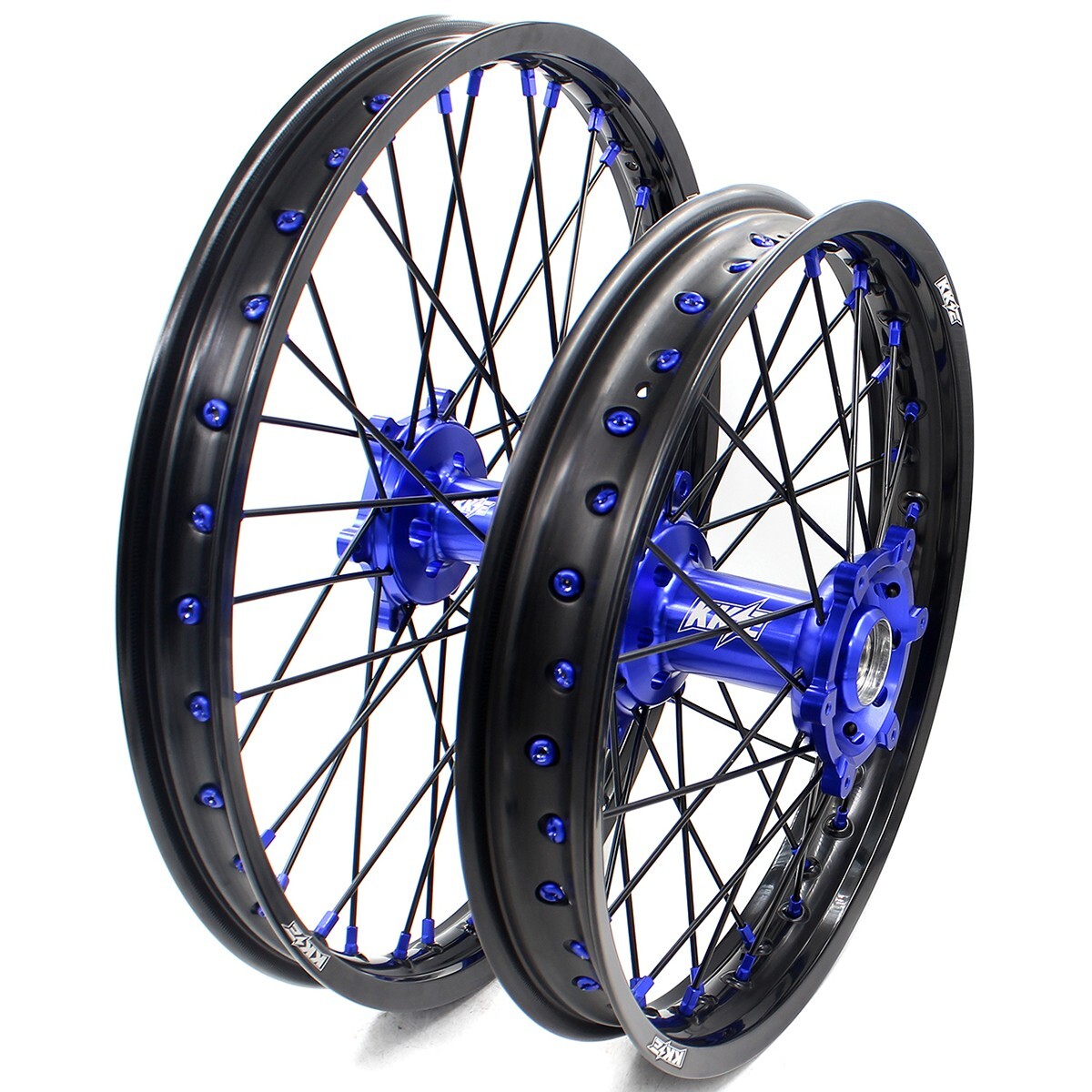 KKE 21/18 Motorcycle Wheels Rims Fit Suzuki DRZ400E DRZ400S DRZ400SM