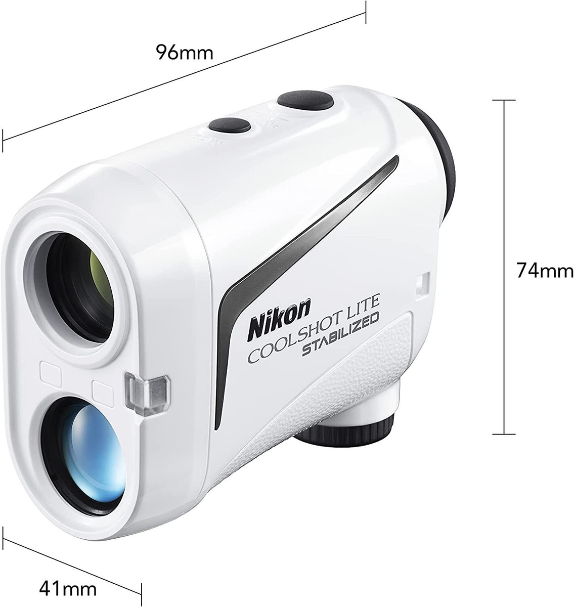 Nikon Coolshot LITE Stabilized Laser Rangefinder - Parallel Nikon Coolshot LITE Stabilized Laser Rangefinder - Parallel