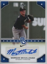2015 Leaf Perfect Game National Showcase Blue /30 Morgan McCullough ANGELS Auto