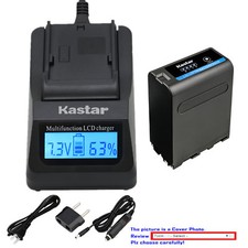 Kastar Battery LCD Fast Charger for Sony NP-F990PRO Sony CCD-TR3100 CCD-TR3200