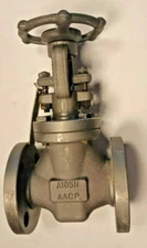  1" 150 lb. Flanged Gate Valve, Bonney Forge Fig. F1-12, A105N Forged Steel